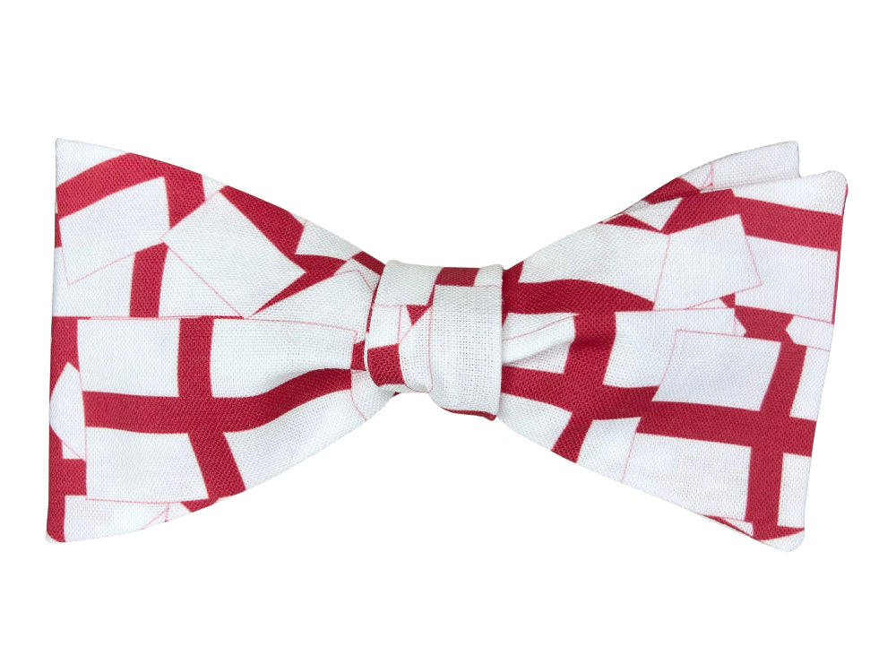 st george england flag bow tie