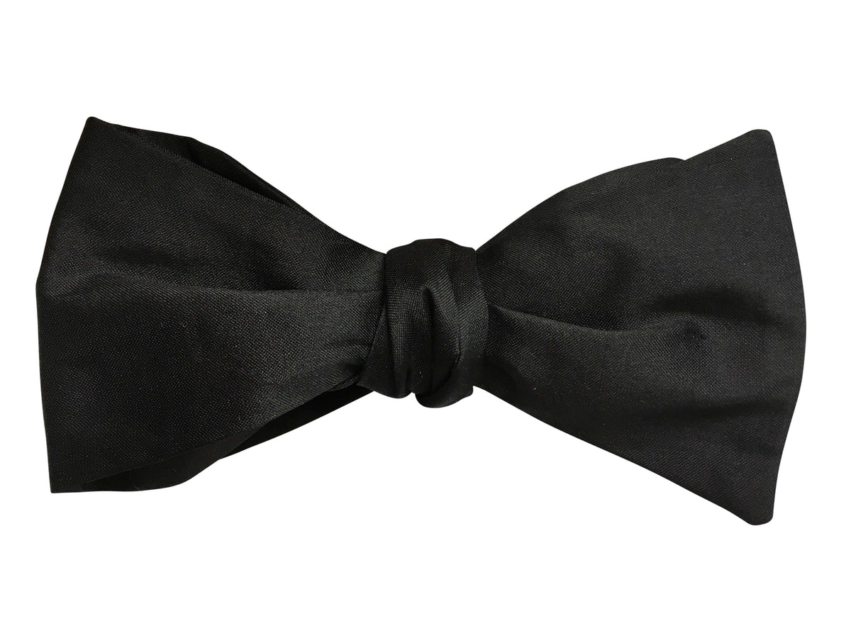 The Cruise Collection – Gala Evening Bow Tie Trio | Red & Gold, Black Silk & Blue Marble