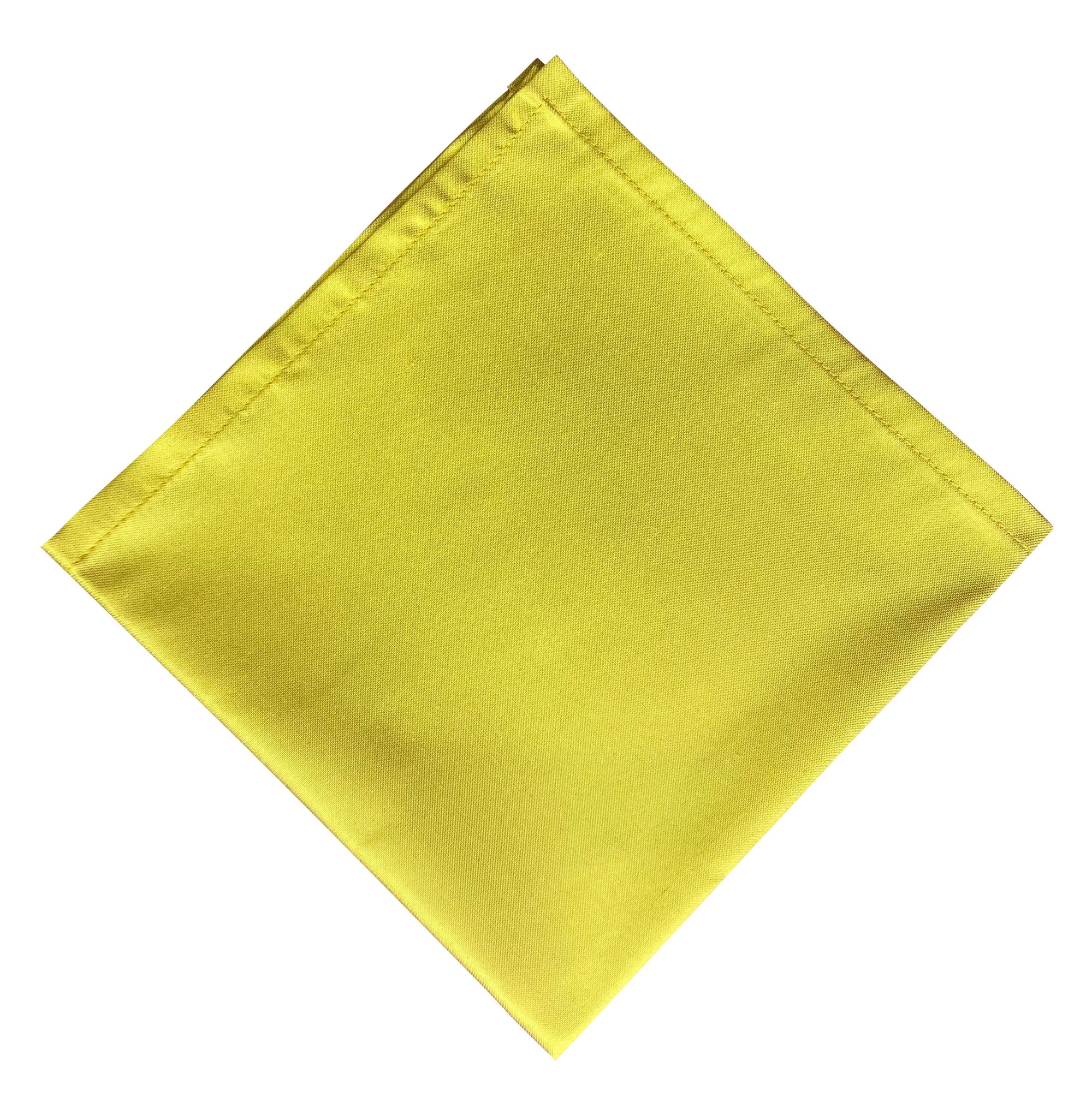 buttercup yellow pure silk pocket square
