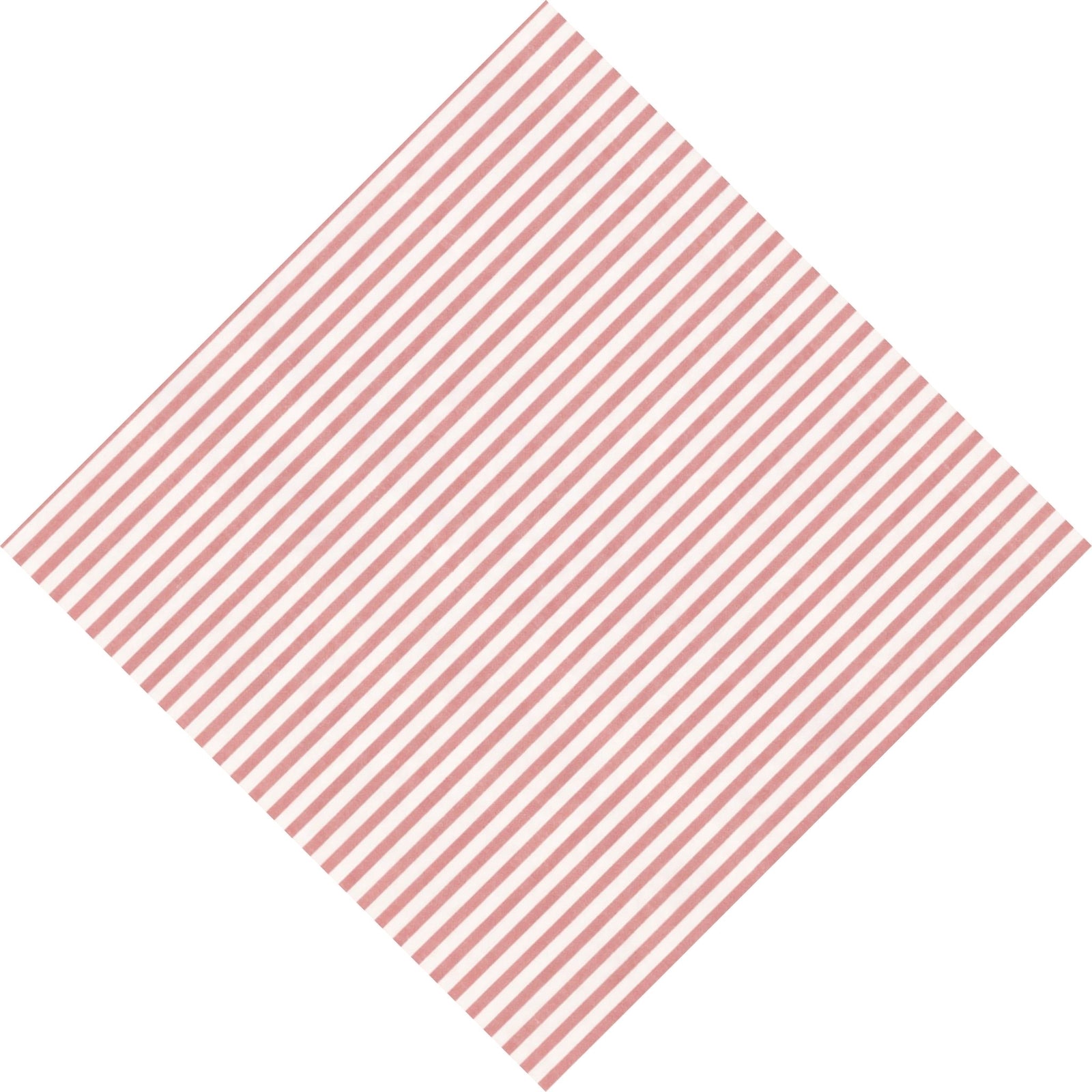 pink and white striped silk pocket square