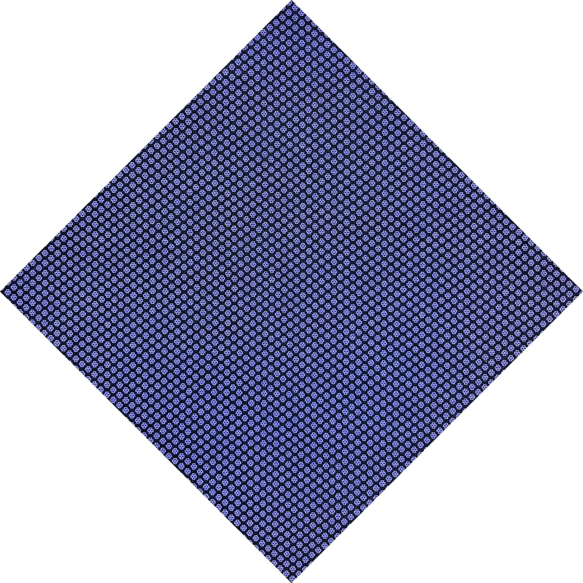 black and purple patterned pocket square