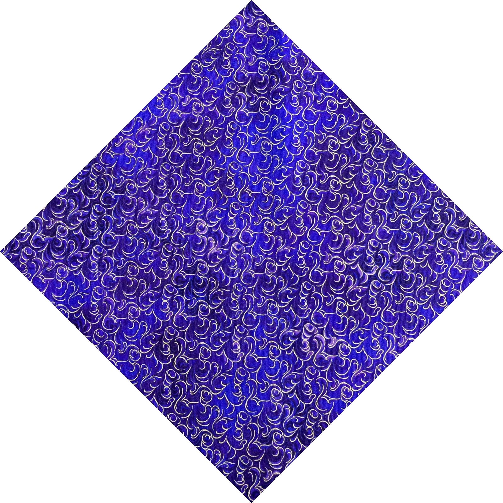 purple and gold pocket square