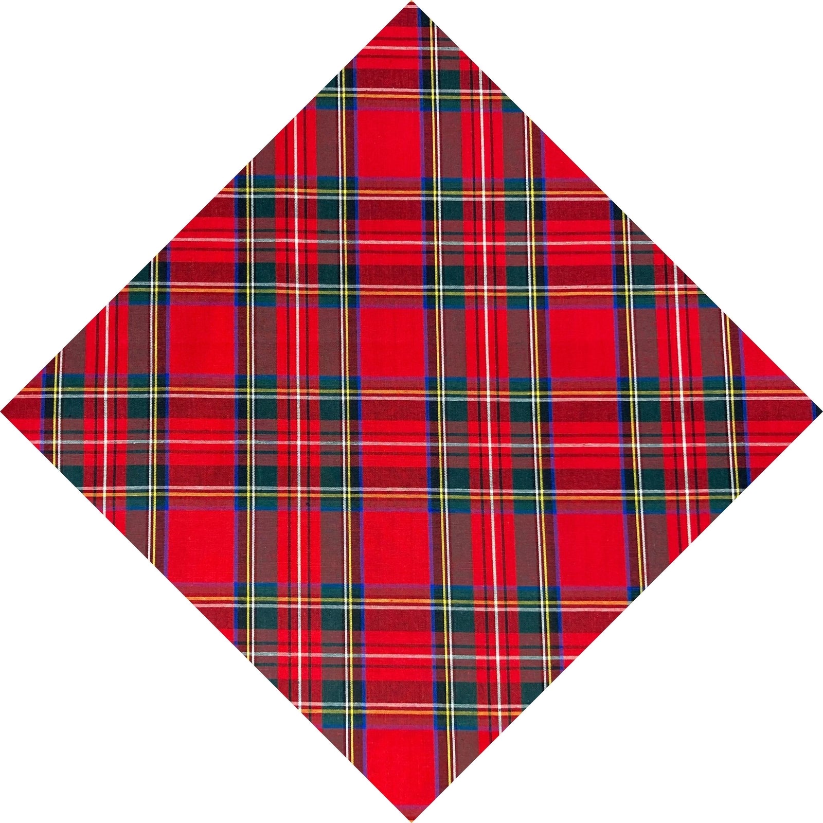 royal stewart red tartan pocket square