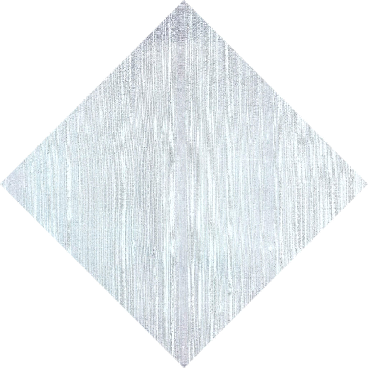 white silk pocket square