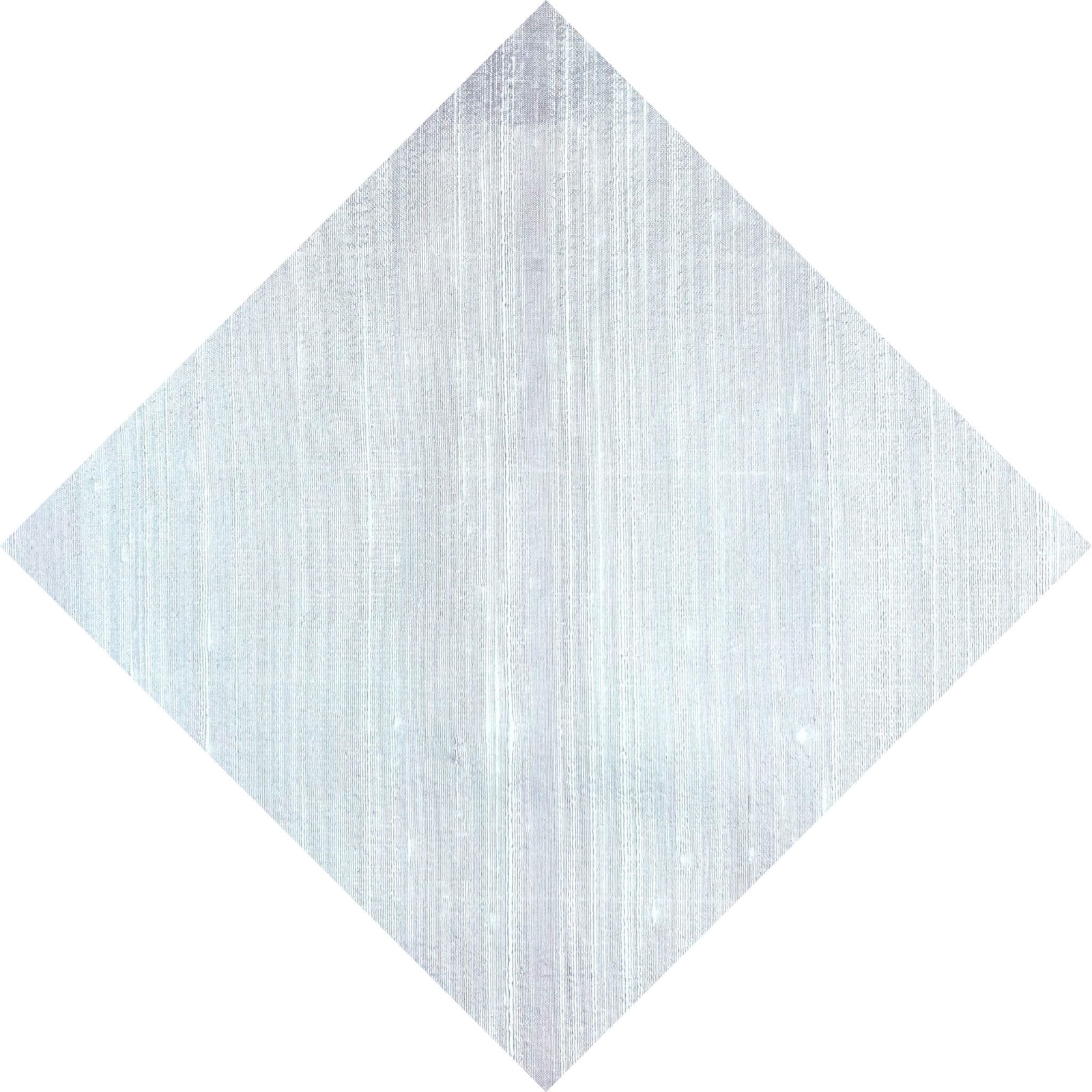 white silk pocket square