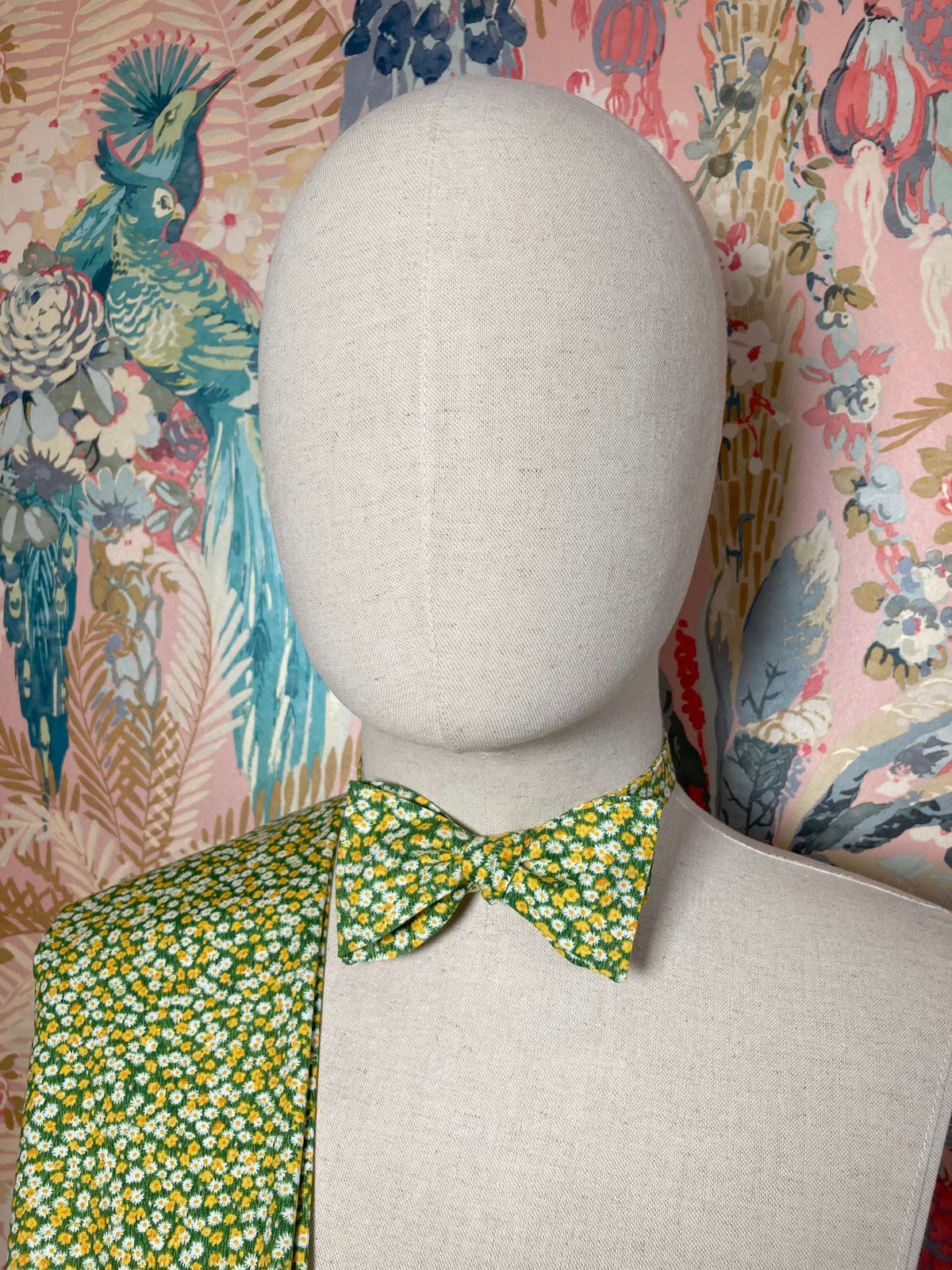 Easter Floral Bow Tie