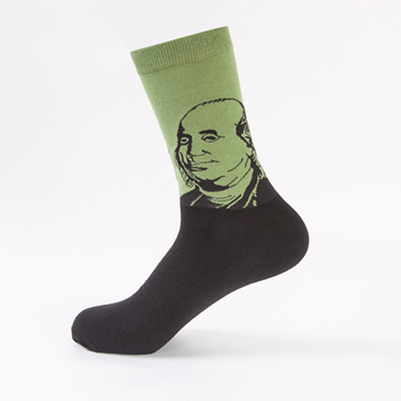 Benjamin Franklin Mens Socks