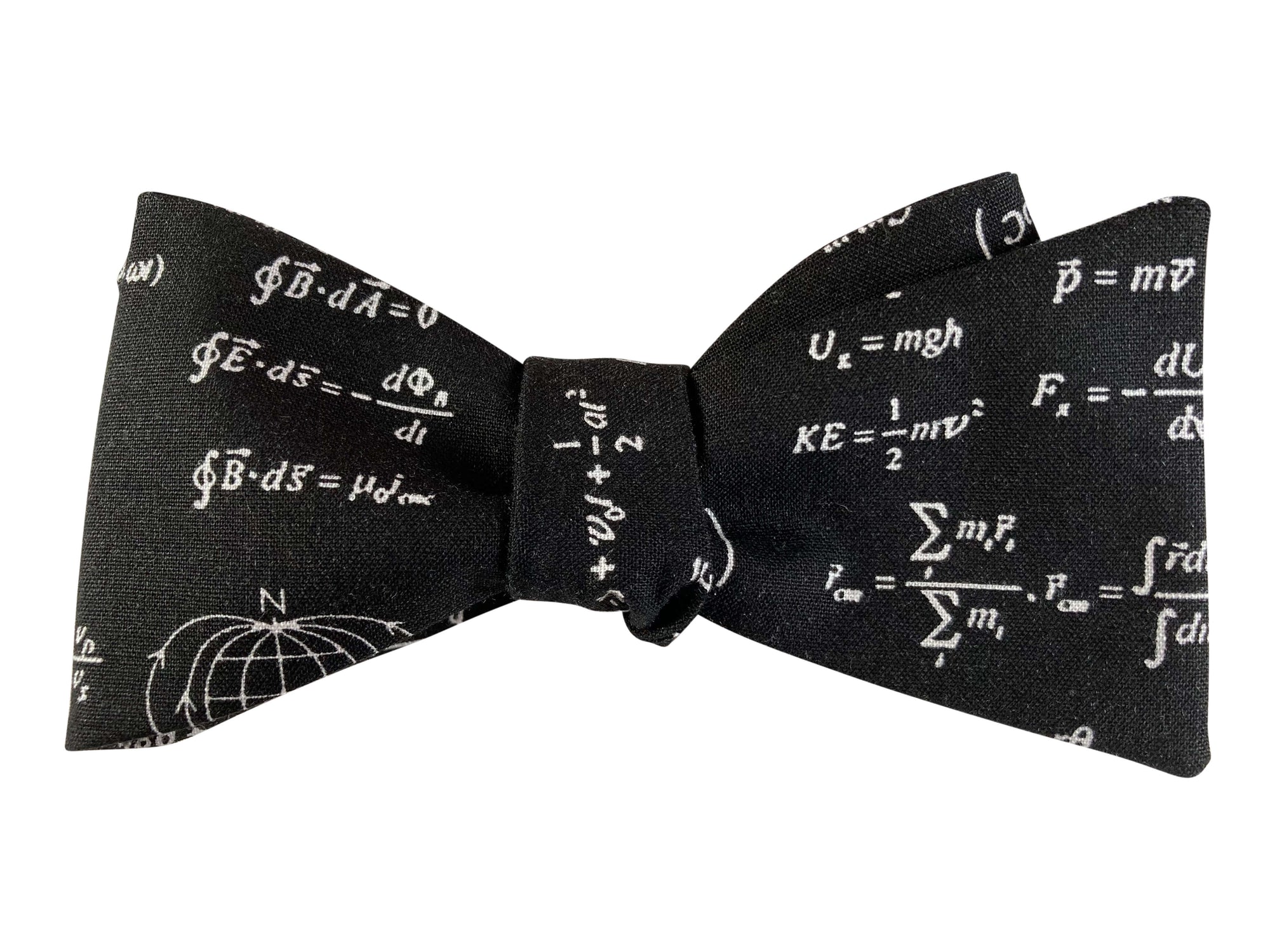 maths black board self tie bow tie