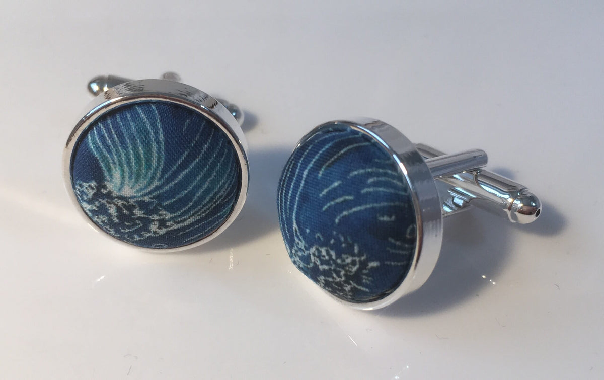 Ocean Waves Cufflinks