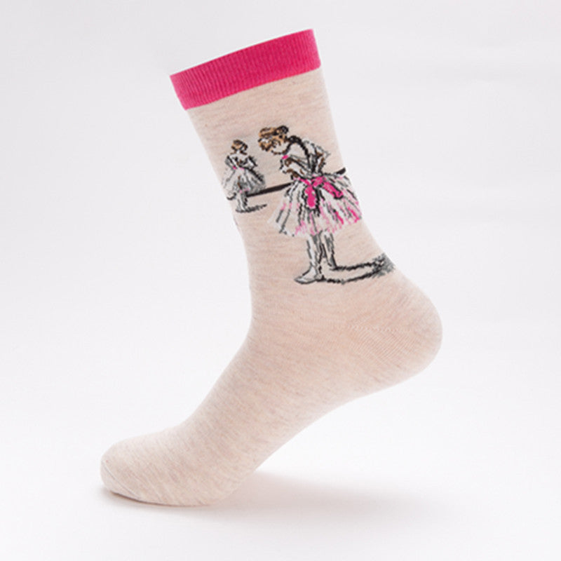 Edgar Degas Dancer Mens Socks