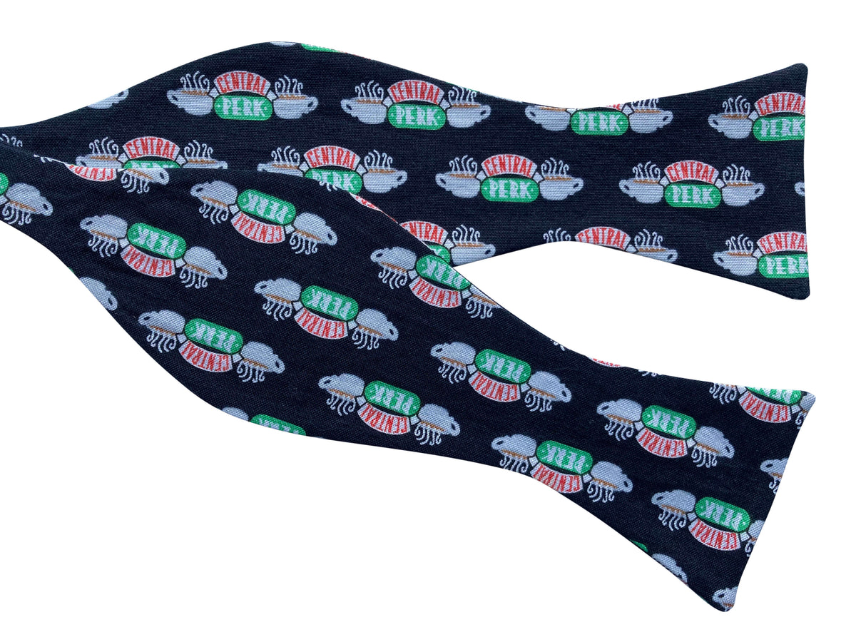 friends central perk bow tie