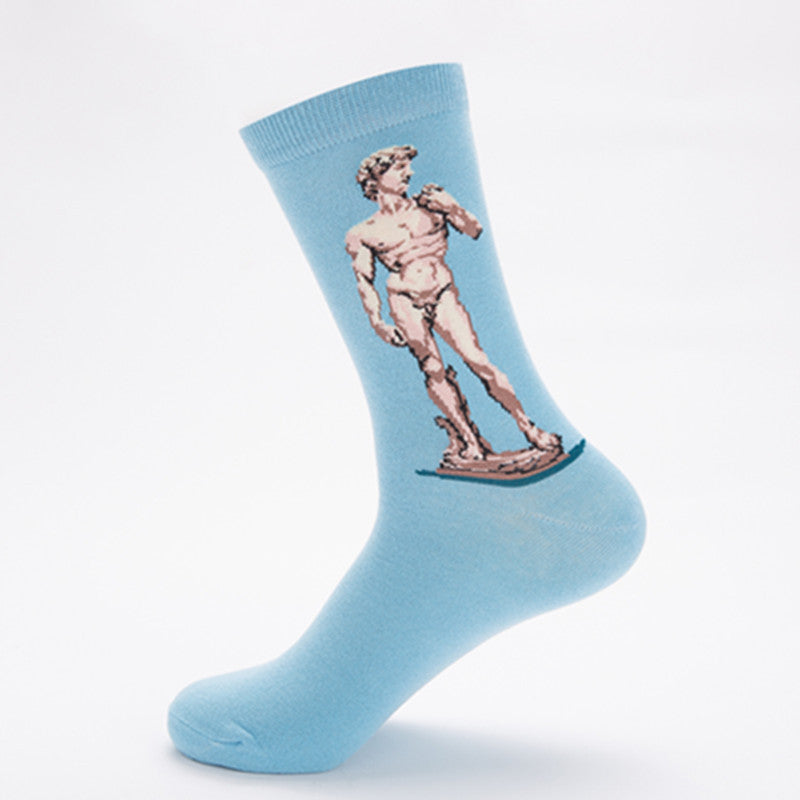 Michelangelo David Socks