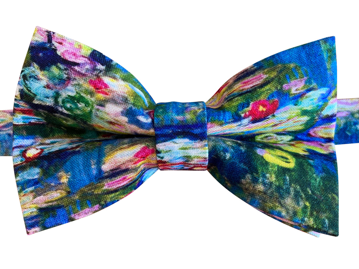 Claude Monet&#39;s &#39;Water Lilies&#39; Bow Tie