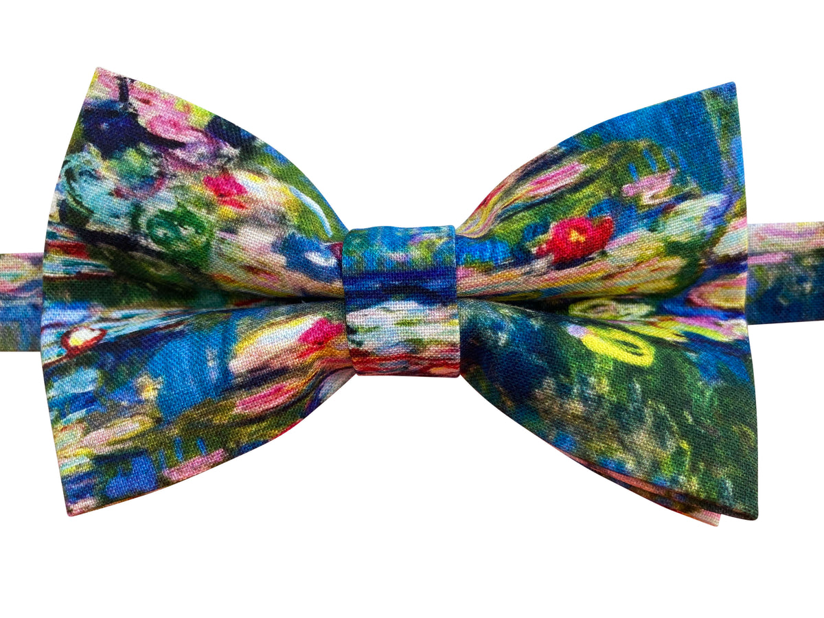 Claude Monet&#39;s &#39;Water Lilies&#39; Bow Tie