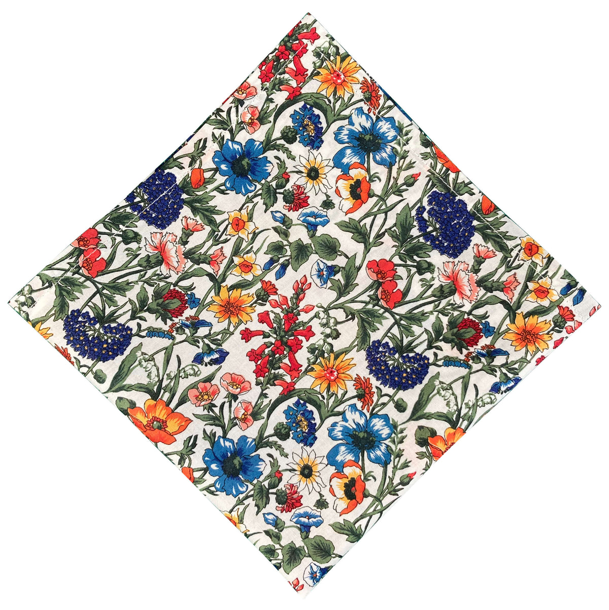 liberty print Rachel floral pocket square