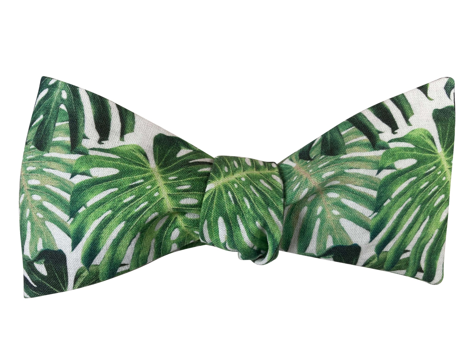tropical ferns self tie bow tie